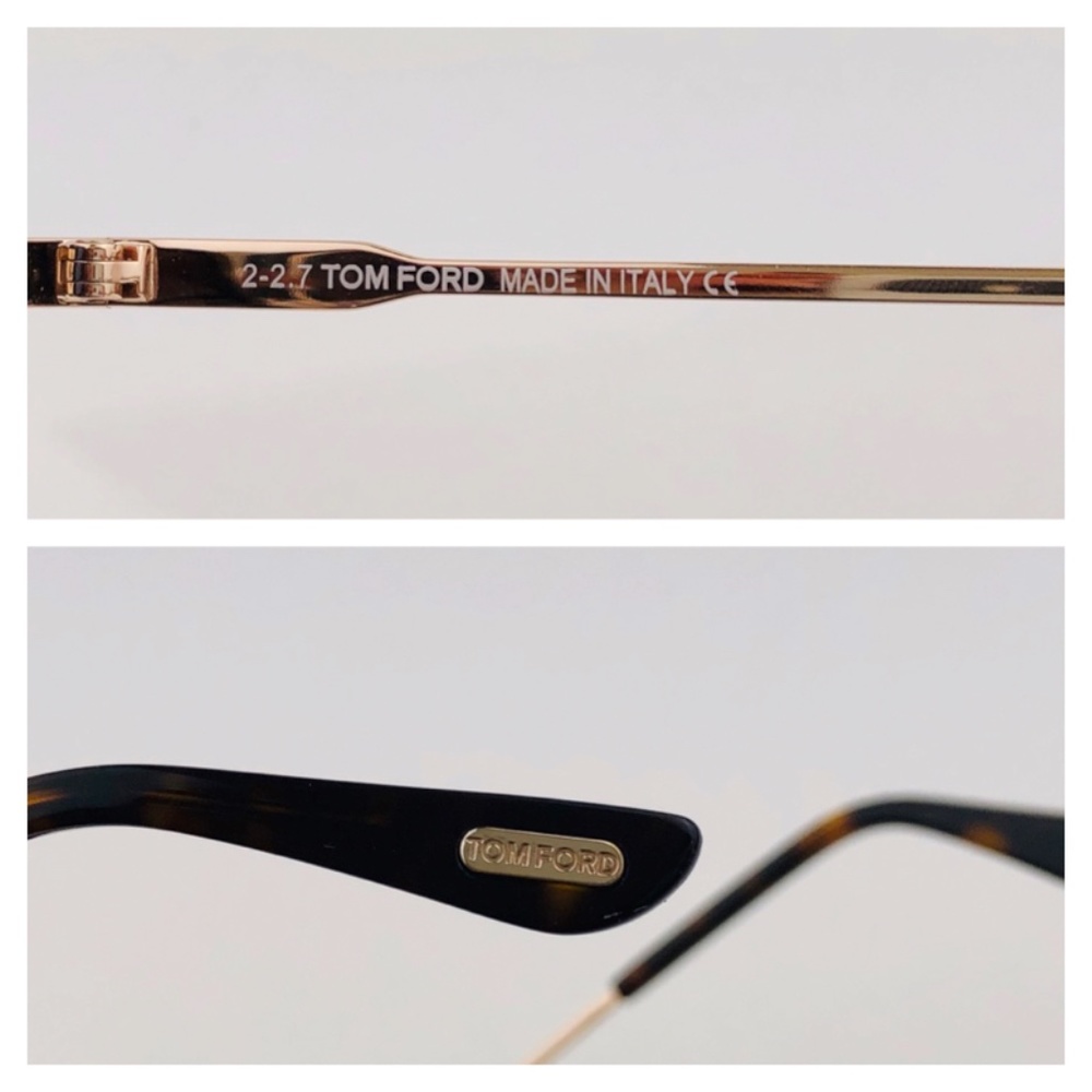New Tom Ford Mia Rounded Havana Sunglasses - Picture 7 of 16